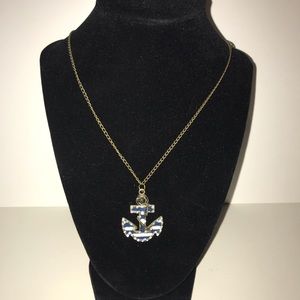 Nautical Anchor Necklace